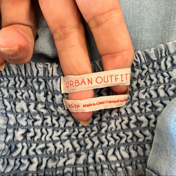 Urban Outfitters Blue Chambray Dress G-21 - Picture 8 of 12